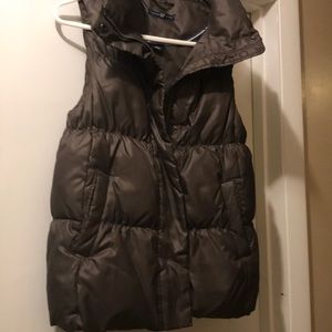 Gap brown down vest